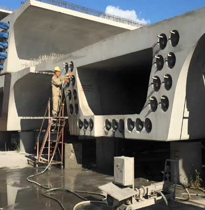 朔城压浆料施工流程及注意事项